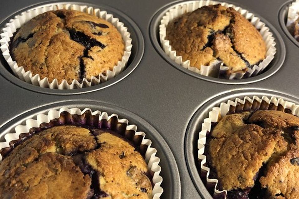 The best blueberry Muffins