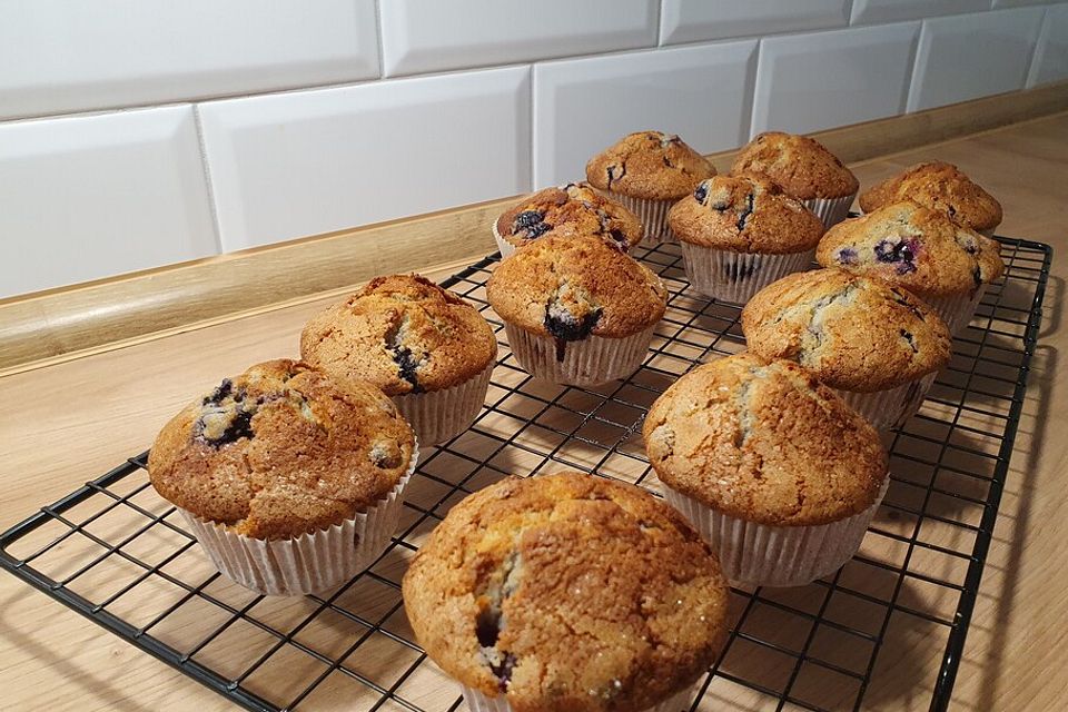 The best blueberry Muffins