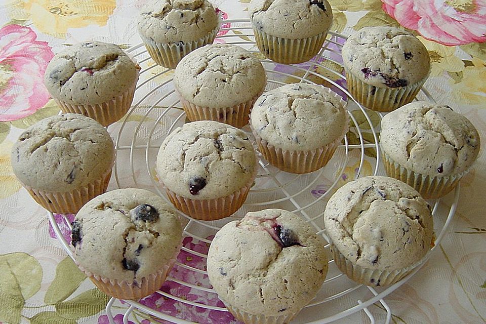 The best blueberry Muffins