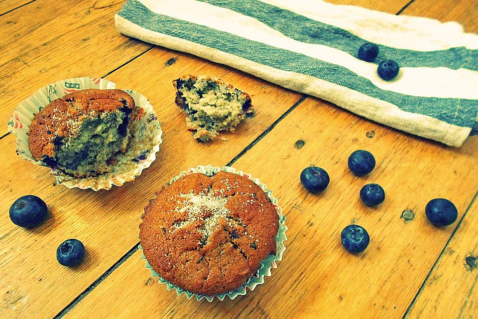 The best blueberry Muffins