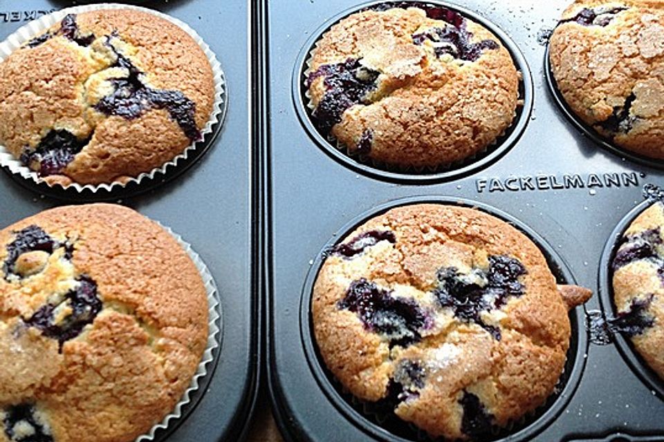 The best blueberry Muffins