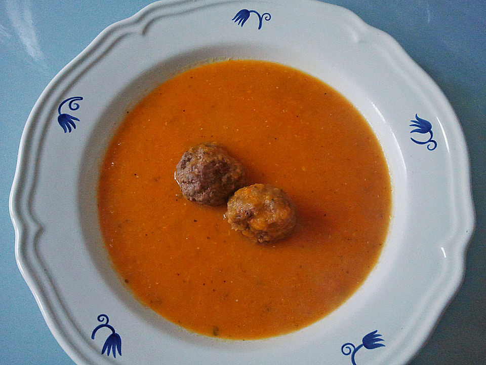 Hackfleisch - Möhren - Suppe von mica23| Chefkoch