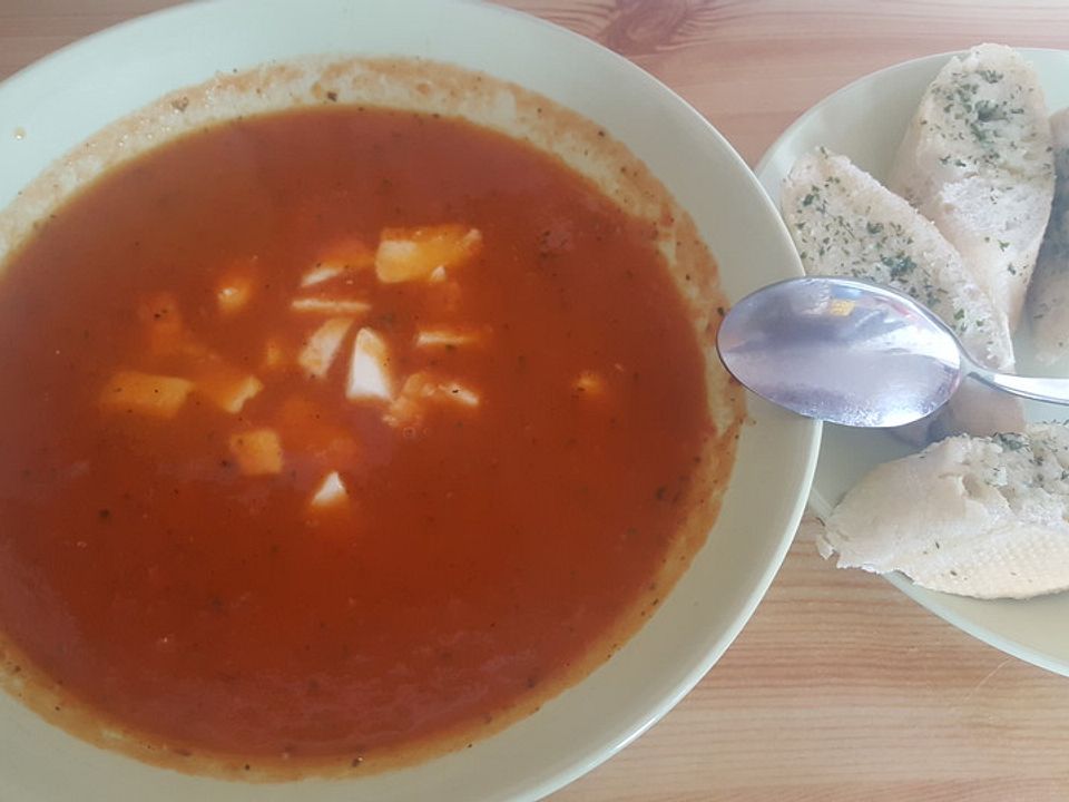 Schnelle Paprika - Tomaten - Suppe von Alyza| Chefkoch