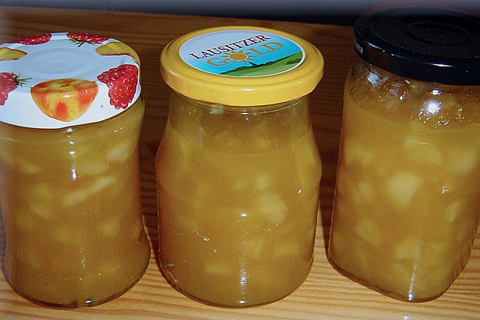 Birnen - Mango Marmelade