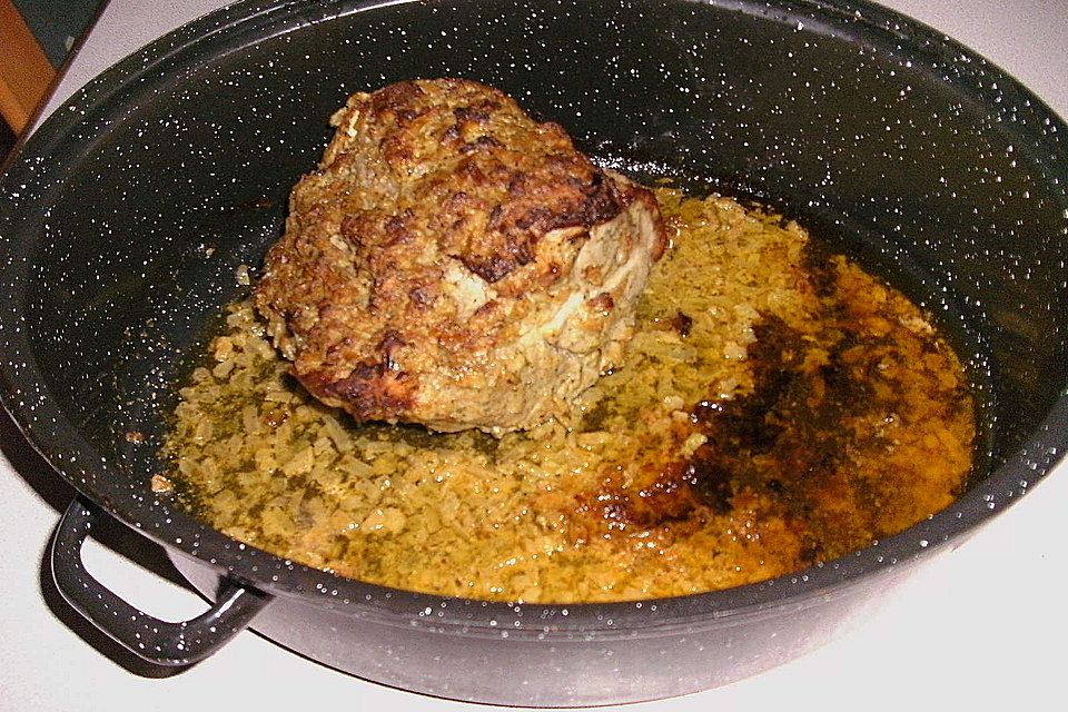 Marinade pikant und würzig für Schweinebraten