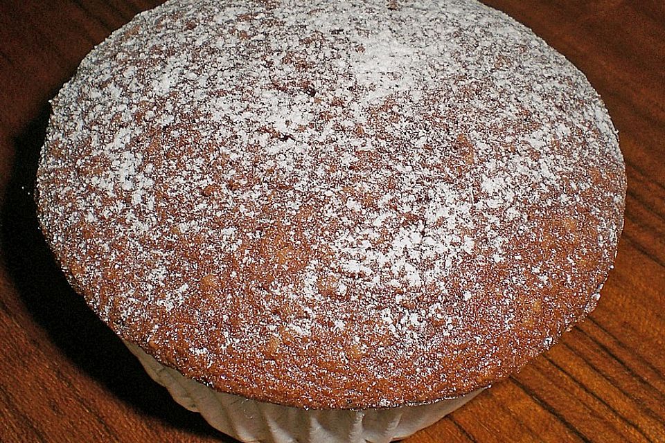 Schoko - Kirsch - Kuchen mit Mandeln