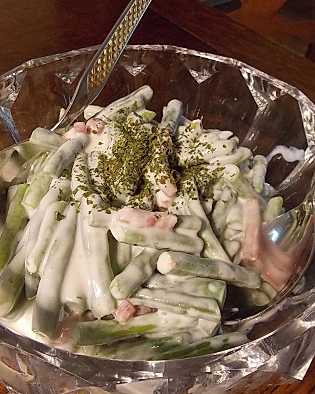 Salatsoße für Bohnensalat oder Blattsalat
