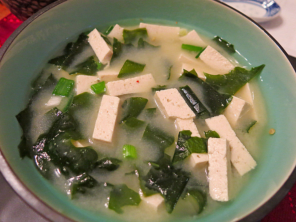 Tofu - Miso - Suppe von pebbles4| Chefkoch