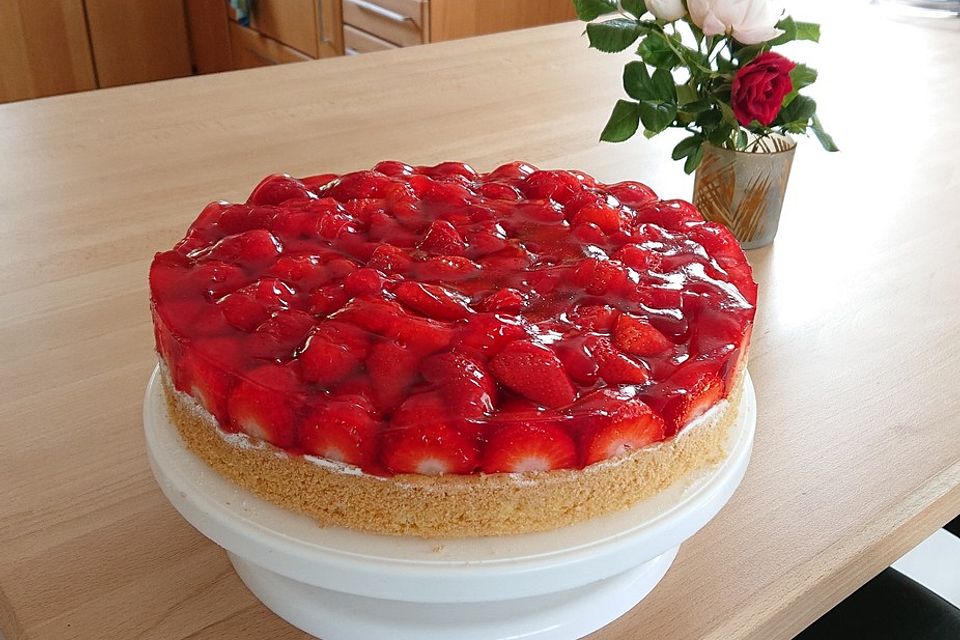 Erdbeerkuchen