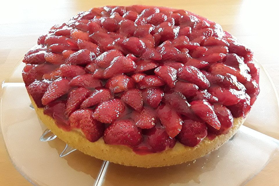 Erdbeerkuchen