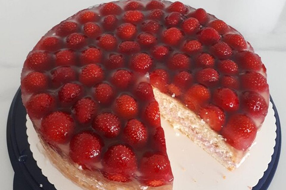 Erdbeerkuchen