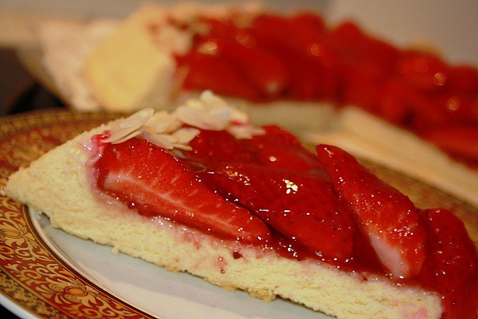 Erdbeerkuchen