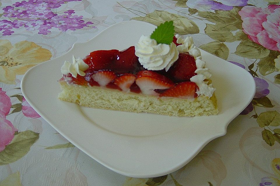 Erdbeerkuchen