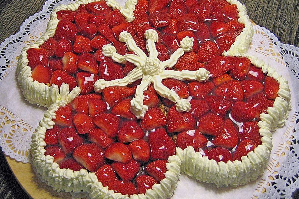 Erdbeerkuchen