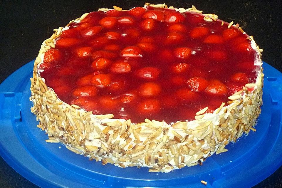 Erdbeerkuchen