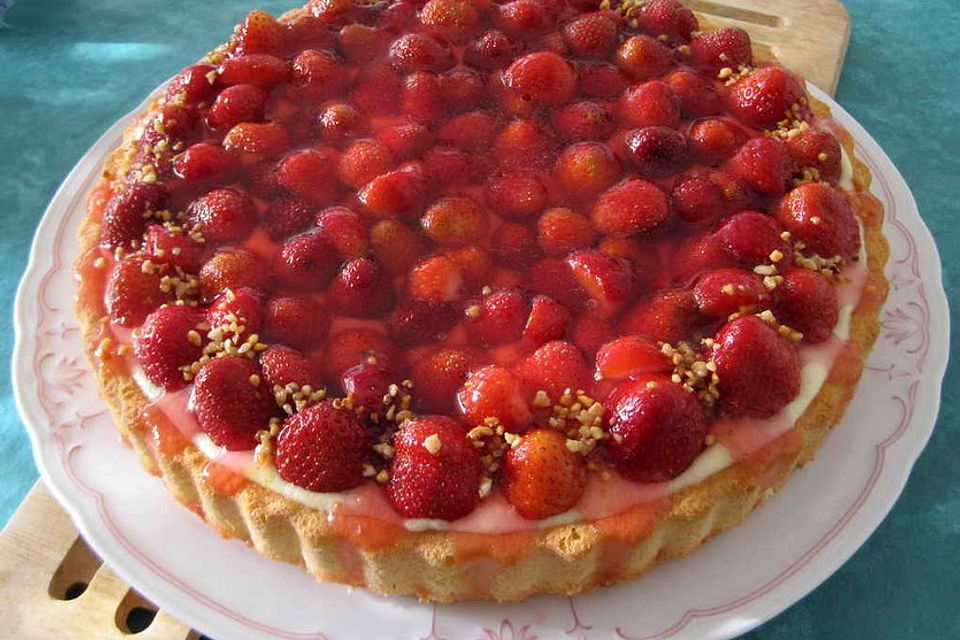 Erdbeerkuchen