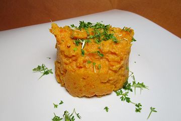 Süßkartoffel - Karotten - Püree