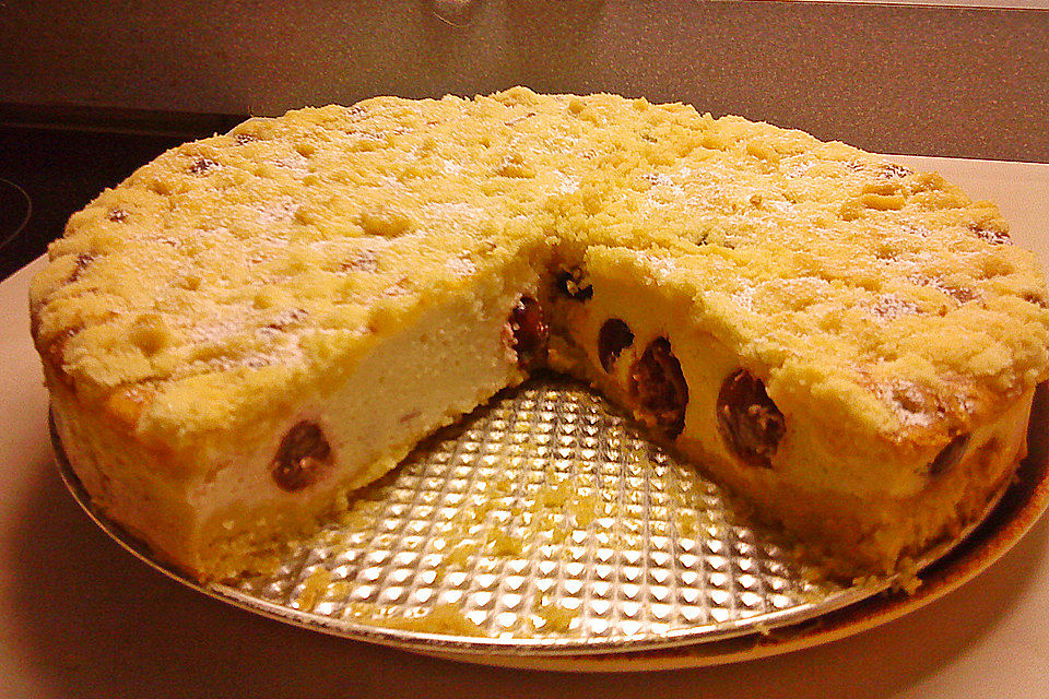 Käse - Kirsch Kuchen