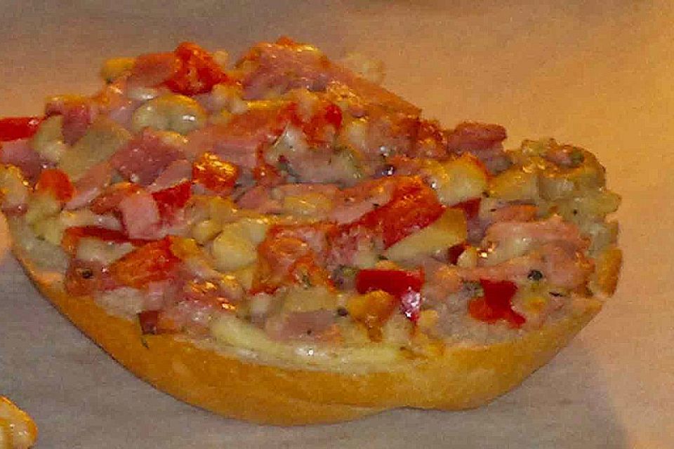 Pizza Brötchen