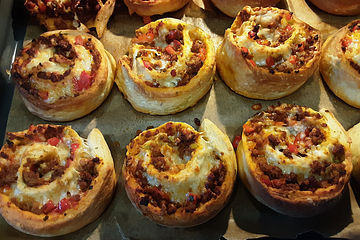 Pizza Schnecken Mit Quark Ol Teig Von Jeanny01 Chefkoch 