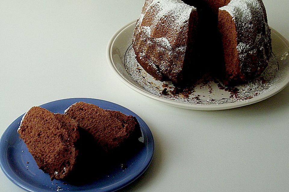 Cappu - Choco - Kuchen in der Kastenform