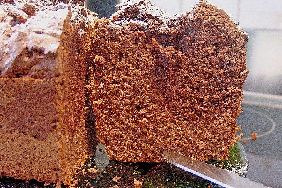 Cappu - Choco - Kuchen in der Kastenform