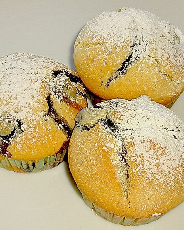 Saftige Heidelbeer - Muffins (Low Fat 30)
