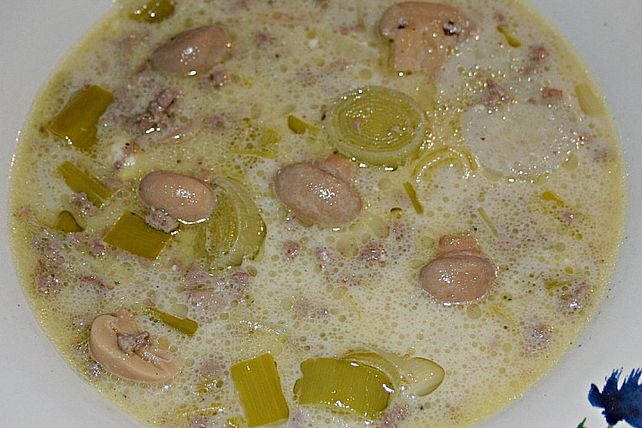 Champignon - Lauch Käsesuppe von phyhei| Chefkoch