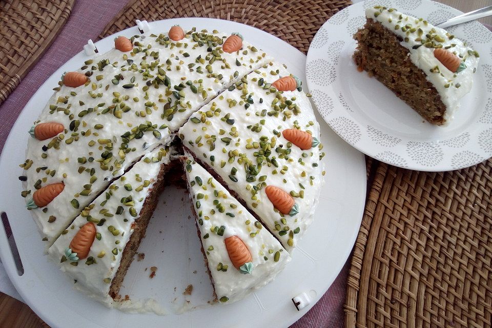 Delicious Cream Cheese Carrot Cake