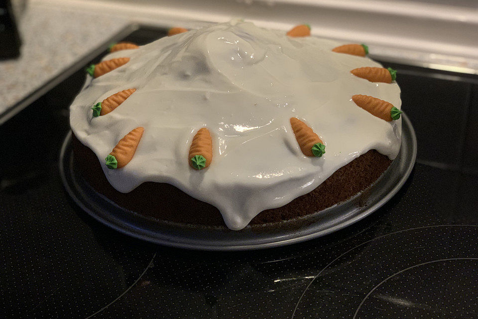 Delicious Cream Cheese Carrot Cake