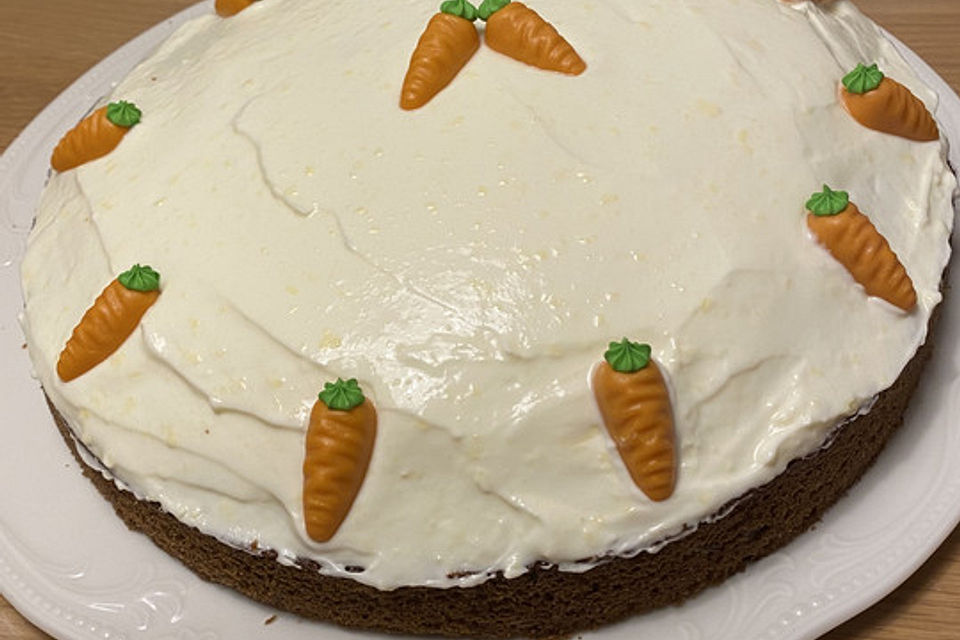 Delicious Cream Cheese Carrot Cake