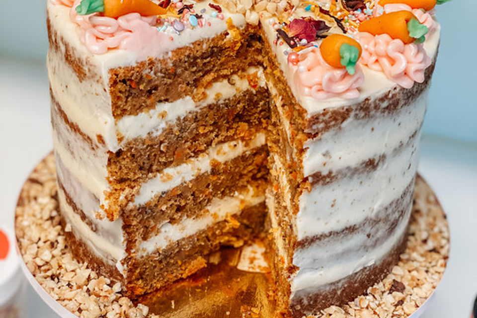 Delicious Cream Cheese Carrot Cake