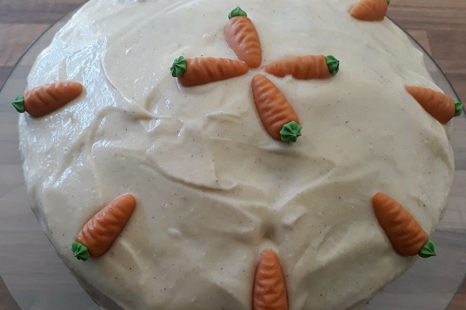 Delicious Cream Cheese Carrot Cake