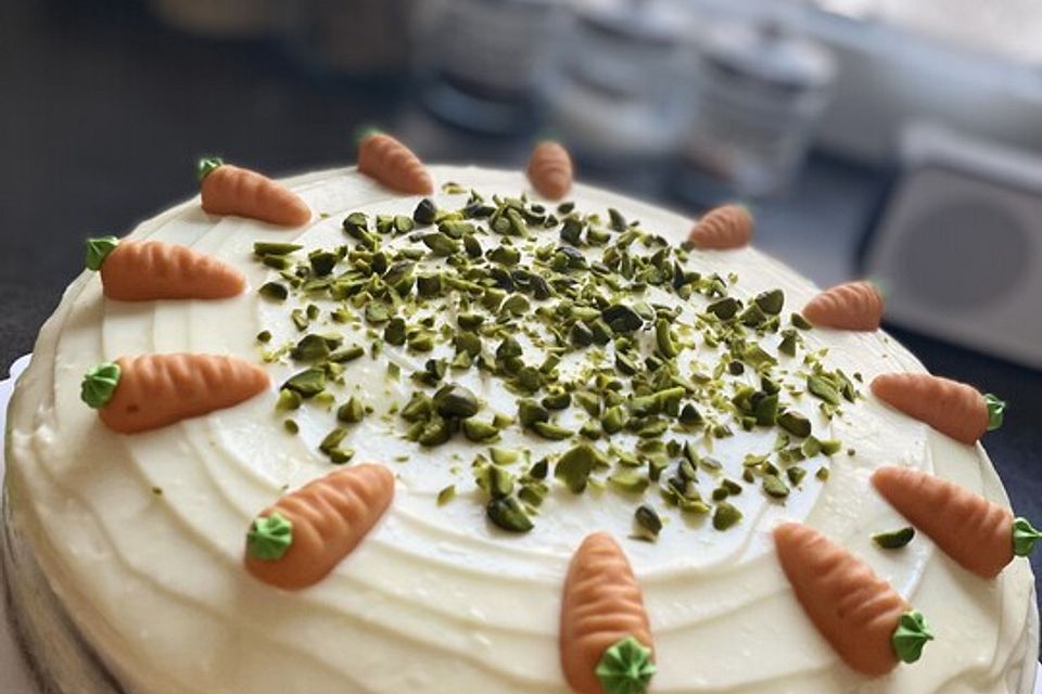 Delicious Cream Cheese Carrot Cake