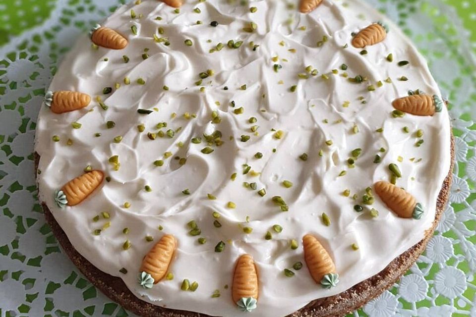 Delicious Cream Cheese Carrot Cake