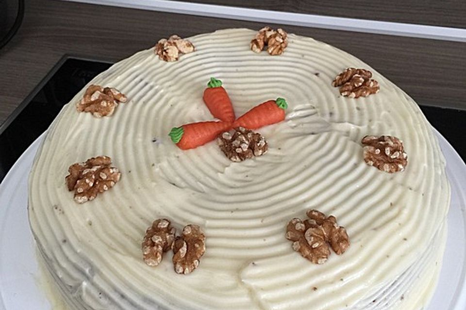 Delicious Cream Cheese Carrot Cake