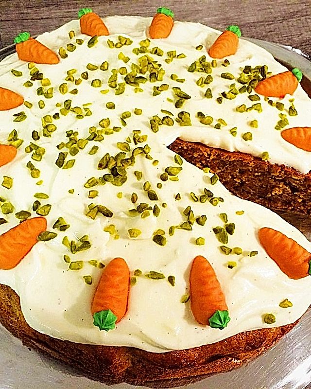 Delicious Cream Cheese Carrot Cake