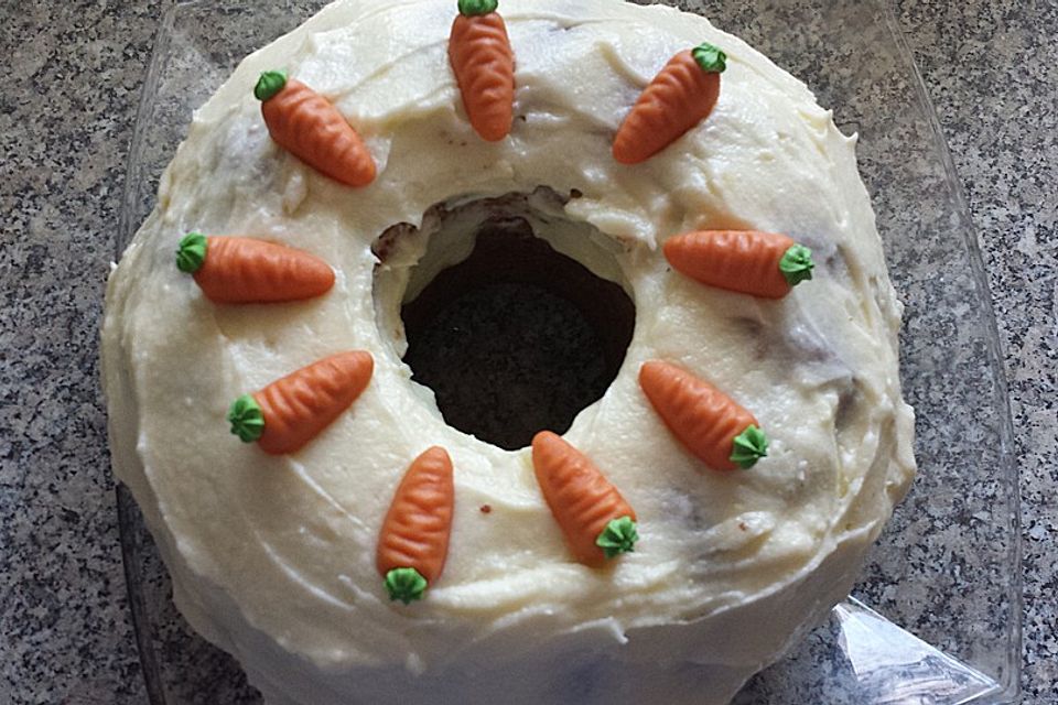 Delicious Cream Cheese Carrot Cake