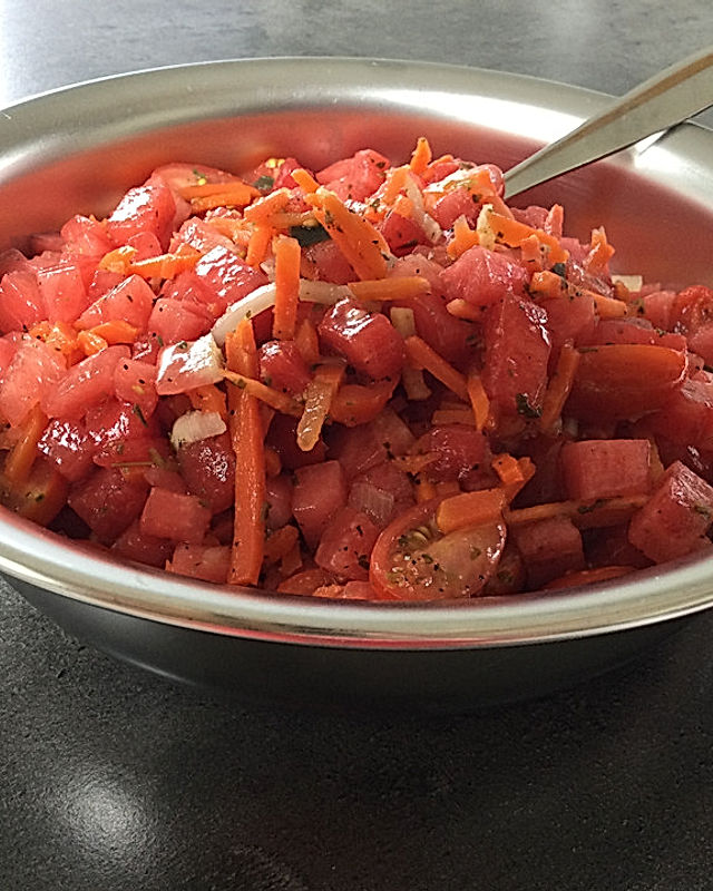 Melone - Tomaten - Salsa