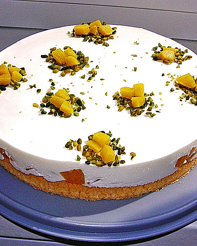 Pfirsich - Spiegelei - Torte