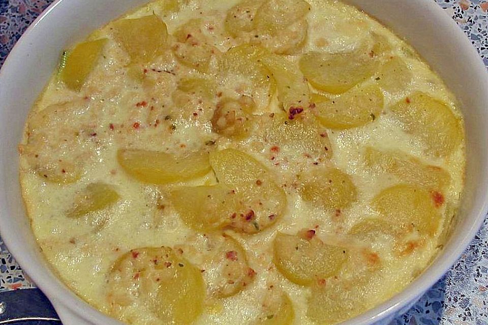 Kartoffel - Lauch - Gratin