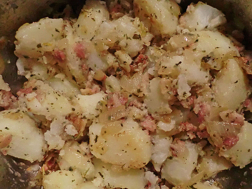 Kartoffeln mit Speck und Zwiebeln von heimwerkerkönig| Chefkoch