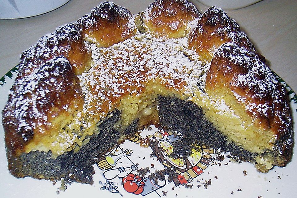 Mohn - Marmorkuchen Mohn - Marmorkuchen