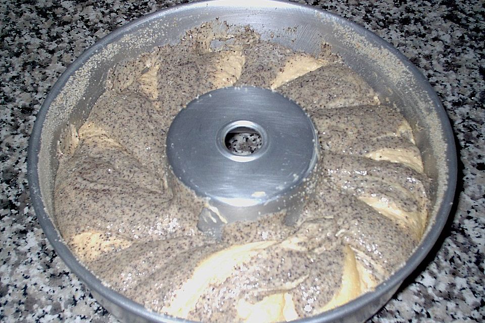 Mohn - Marmorkuchen Mohn - Marmorkuchen