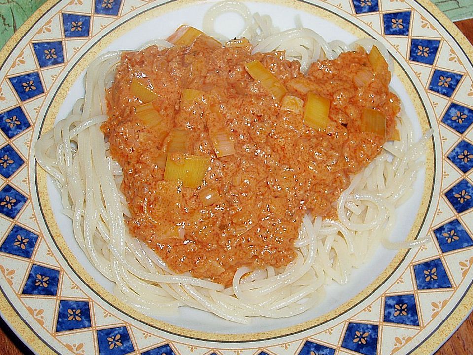 Spaghetti mit Lauch - Hackfleischtopf| Chefkoch