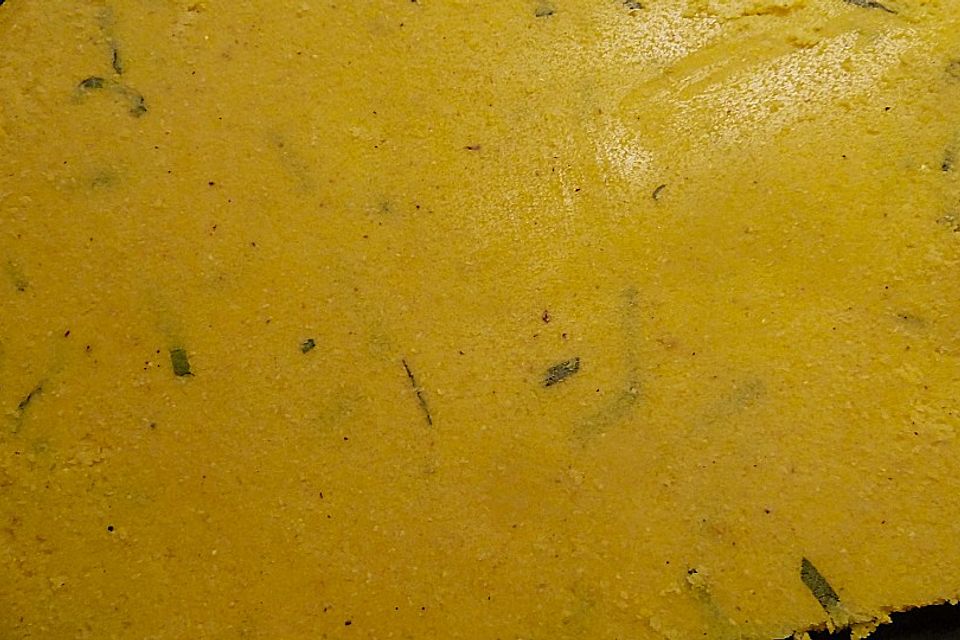 Polentaschnitten mit Parmesan Polentaschnitten mit Parmesan