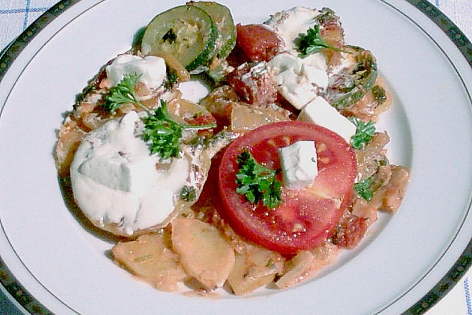 Griechischer Kartoffeltopf (vegetarisch)