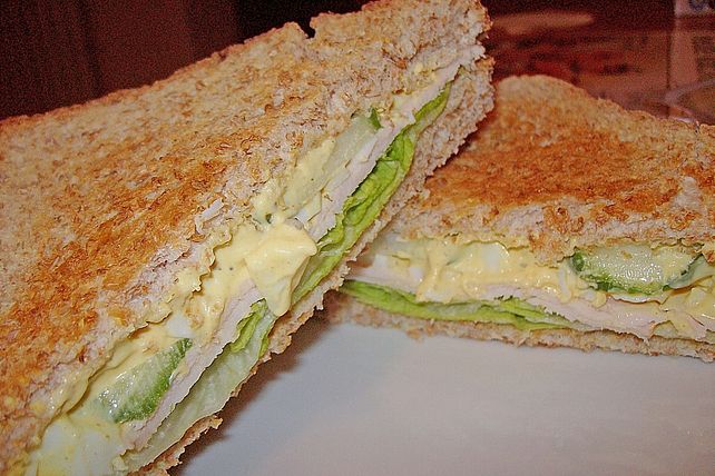 Dreadys Schinken - Sandwich mit Eiercreme von Dready| Chefkoch