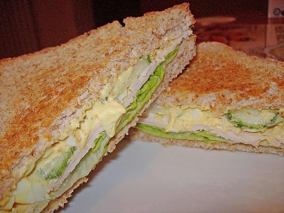 Dreadys Schinken - Sandwich mit Eiercreme von Dready| Chefkoch