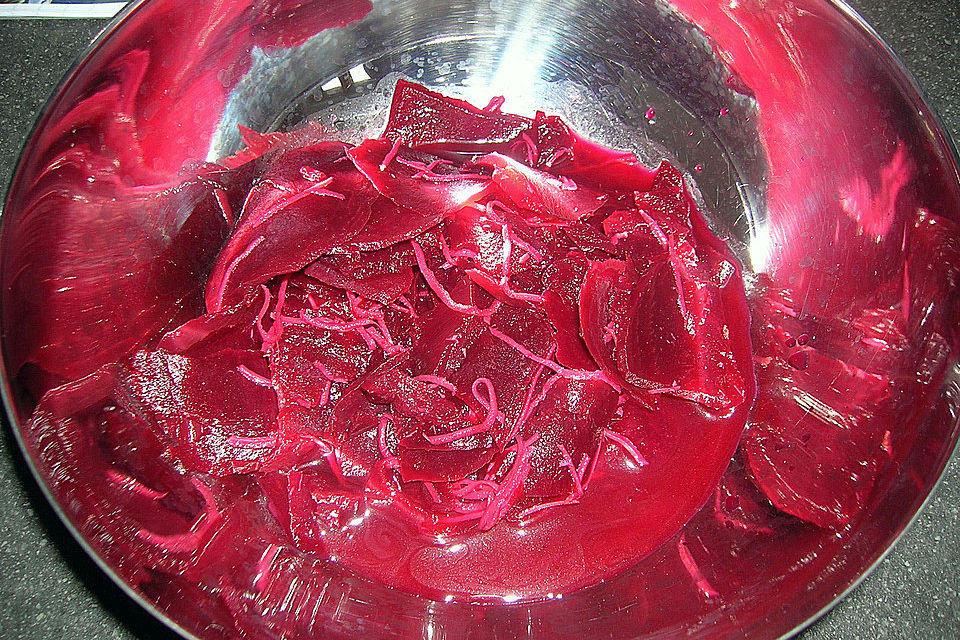 Rote Bete mit Meerrettich Rote Bete mit Meerrettich
